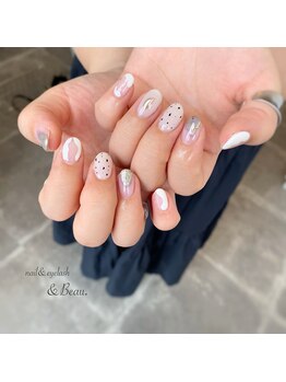 アンドボー(&Beau)/ニュアンス ネイル♪♪