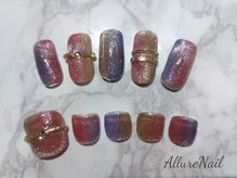 アリュール(Allure)/ブライダルネイル¥14000+tax