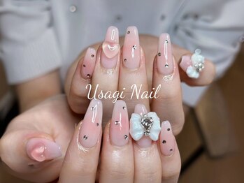 ウサギネイル 新大久保店(usagi nail)/冬ネイル