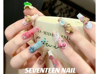 セブンティーン 新宿店(SEVENTEEN)の写真/スカルプ120分パーツ付け放題16500円♪パーツも無制限☆盛りたい・ゴージャスにしたい方にオススメ！