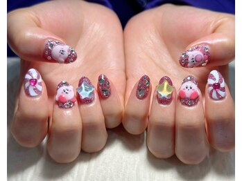 3Dキャラネイル