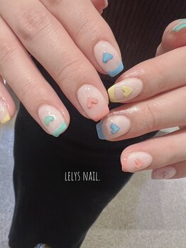 レリーズ ネイル(Lelys nail)/ハートネイル