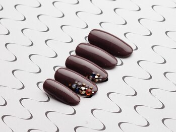 アデリー(ADELIAE)/【単色カラー】＋ストーンアート