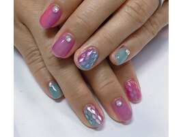 縦グラデーションネイル