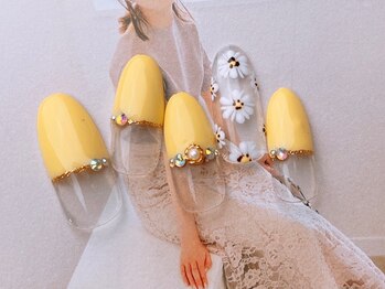 ネイルサロンフォーユー(for u)/フラワーネイル♪￥6980