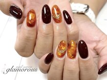 ネイルグラマラス 西新井店/《パラジェル》秋べっこう