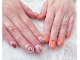 ～カジュアルアシメネイル～