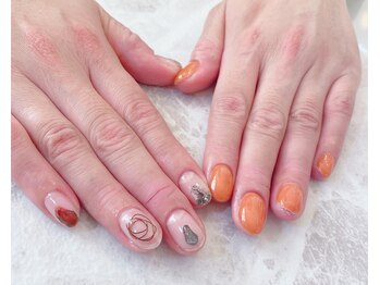 ネイルサロン ティフィン(tiffin)/~カジュアルアシメネイル~