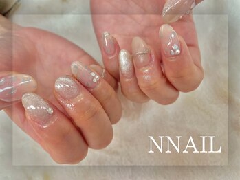 エヌ ネイル(N NAIL)/ふんわり豹柄