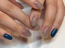 one color/ニュアンスネイル