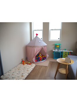 お子様同伴OKのサロン