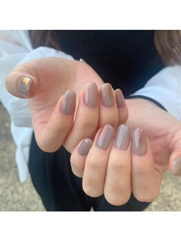 エクステ アイラッシュ サルサグレイス 木更津店(SALSA GRACE)の写真/≪ネイルOPEN≫大人女子にオススメのサロン★シンプルだけど流行を取り入れたデザインで、OL・ママさんに◎