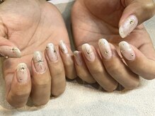 ガーデン ヘア&エステ&ネイル Garden/ミラー ストーン キラキラ