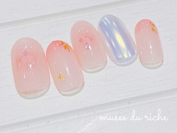 ミュゼドゥリッシュ(musee du riche)/トレンドネイルコース¥7,480