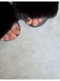 ゴールドフットネイル