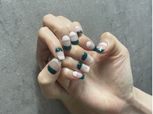 イビズ 新宿店(eviz)/バイカラーネイル
