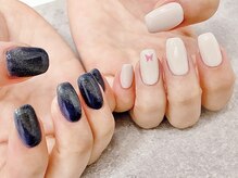 ティーエス ネイル ガーデン(T.S Nail Garden)/マグネットとワンカラー