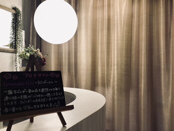 130°の癒し 山形南店/優しいアロマの香りでお出迎え