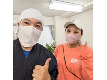 かたぎ整体組 徳島店/お客様とのお写真