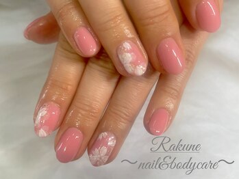 ラクネ(Rakune)/桜ネイル