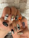 ハロウィンネイル