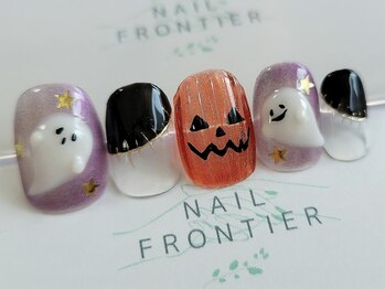 ネイルフロンティア 吉祥寺(NAIL FRONTIER)/Eハロウィンかぼちゃ14980円