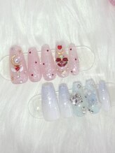 ファラウェイネイル(Faraway nail)/セーラームーンネイル☆