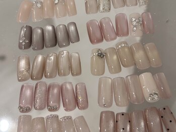ブルーム(Bloom)の写真/流行りのデザインを揃えた定額コースもご用意！春デザイン/マグネット多数ご用意◎長さだしも同時に可能♪