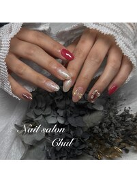 リボンネイルネイル