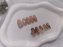 ネイルライフ 目黒店 恵比寿 白金(NailLife)/バンビフラワーローズネイル
