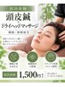 【初回体験】頭皮鍼×ドライヘッド 睡眠・眼精疲労改善に　45分