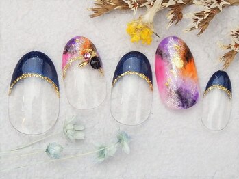 ネイルズガッシュ 武蔵小山店(NAILsGUSH)/*ブライトマーブル*