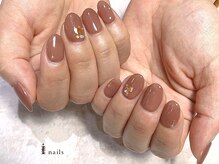 アイネイルズ 渋谷店(I nails)/ブラウンカラー¥7300［渋谷］