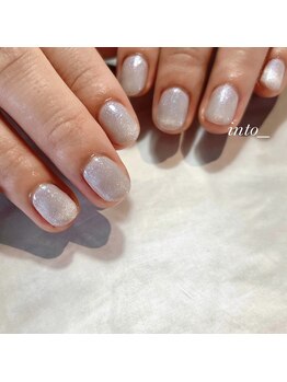 ネイルサロン イントゥ(into_)/マグネットネイル　ワンカラー