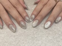 ロクサンサン(633)/シルバーマグネットネイル