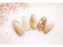 ビューティー マイラ(beauty MyRA)の雰囲気(人気のデザインもジェルアート定額料金!¥6860☆ストーン別途)