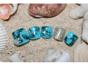 ネイルサロン ユーア(Yu a)/フット定額デザイン￥9480