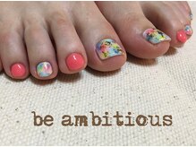 ネイルサロンアンドスクール ビーアンビシャス(be ambitious)/女子力UPは足元から.・*
