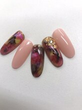 ネイルサロン ベルクレア(Nail salon Belcrea)/水彩画ネイル