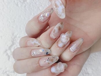 プライズアイリス アイラッシュ 池袋東口店(prize Iris eyelash)/レオパードネイル【池袋】