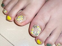 ユイネイル(結Nail)/◆手書きフラワー◆