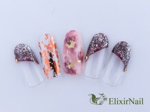 エリクサーネイル 心斎橋(Elixir Nail)/定額aシンプル/クーポン使用