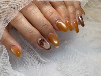 エーナイン イオン秋田中央店/ネコマグネットネイル