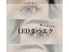【最新技術LEDエクステ】フラットラッシュ180本／オフ込 ¥13100→￥10600