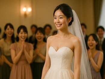IBC 横浜馬車道店の写真/「一生に一度の晴れ舞台を最高に美しい花嫁姿で!」を叶えるIBCブライダルエステ人気No.1バストアップコ-ス