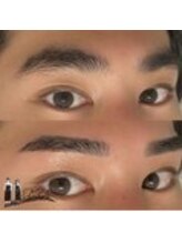 イーグル 元町(EAGLE)/メンズストレート眉/メンズ眉毛