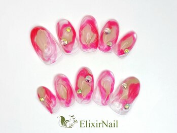 エリクサーネイル 西武新宿(Elixir Nail)/定額b カジュアル/クーポン使用