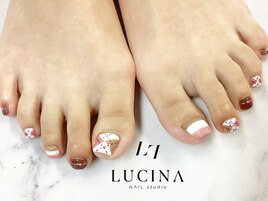 c-486 アーガイル×ニットネイル