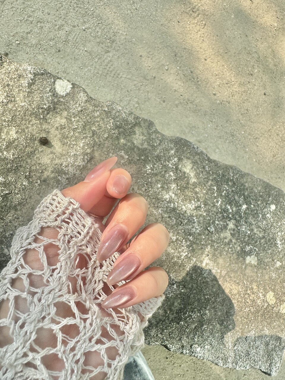 《HAND》うるうる感がたまらなく可愛い★マグネットネイル\6,000