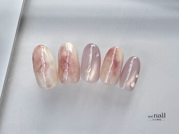 アンドラッシュ アンドネイル 本郷三丁目駅前店(and lash/and nail)/summer design*.°/定額華やか